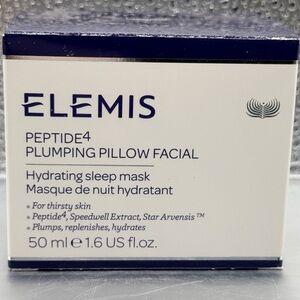 ELEMIS Peptide4 Plumping Pillow Facial Hydrating Sleep Mask BNIB